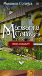 Mobile Screenshot of manzanitacottages.com